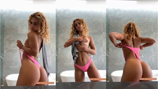 Claire Stone Frontal Topless Nip Slip Onlyfans Video
