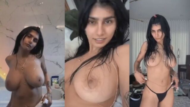 Mia Khalifa Close Up Tits Onlyfans Video